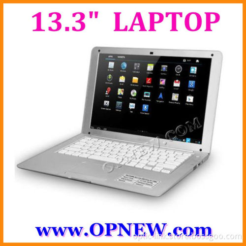 Cheap 13" dual core Laptop computer Netbook Notebook wm8880 cpu 1.52Ghz with Bluetooth RJ45 port HDM 1GB DDRII 16GB Nandflash
